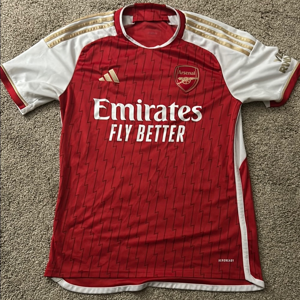 Arsenal Adidas Red Soccer Jersey